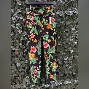 NWT Soho Apparel Women’s Tropical Print Pants Size: M